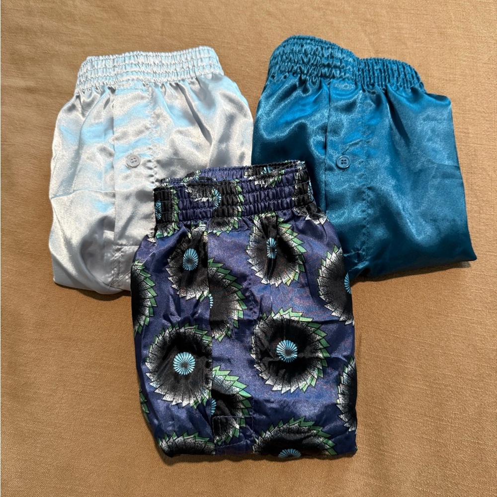 Mens Satin Boxers